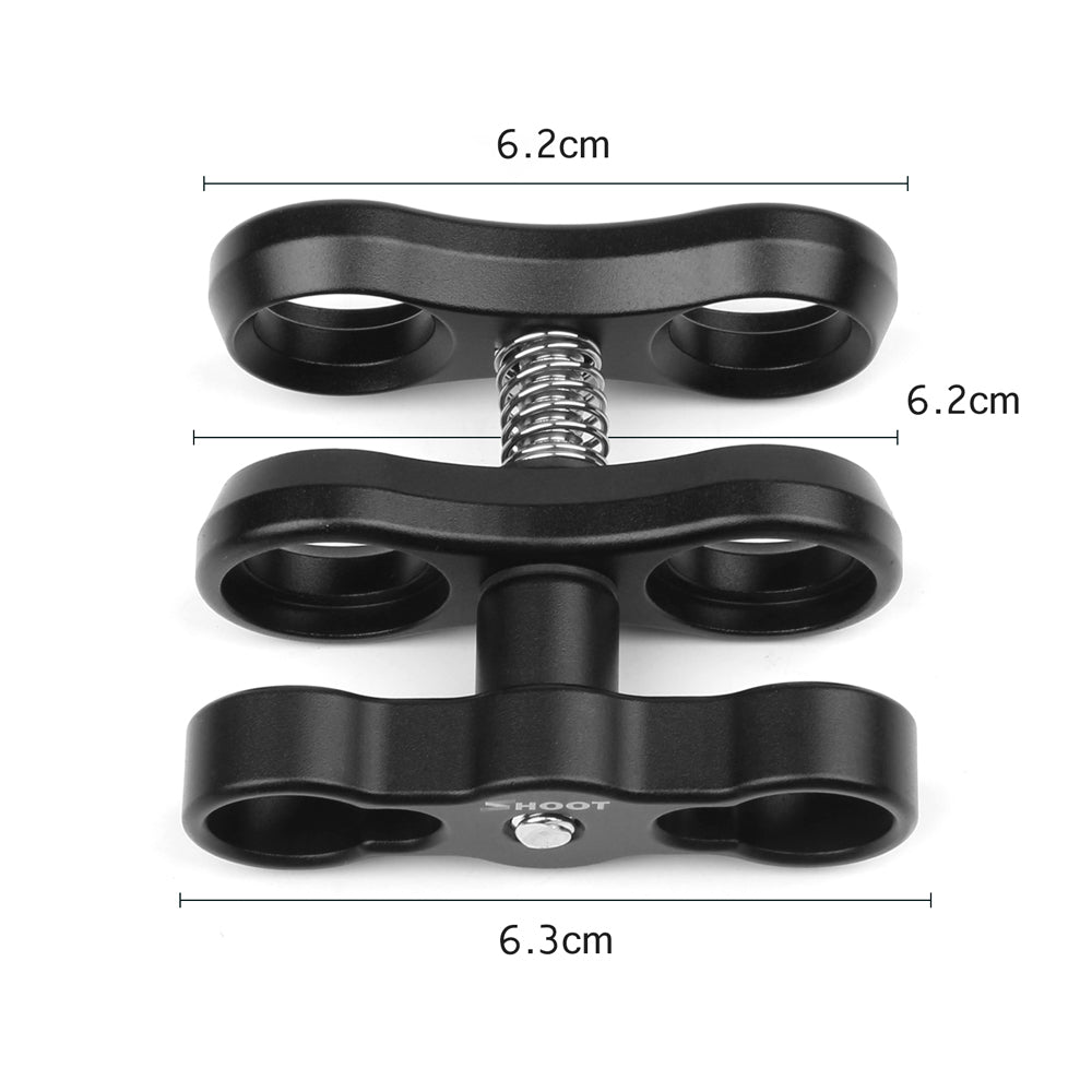 Shoot Aluminum Ball Clamp for The Underwater Light Tray Arm Tray System