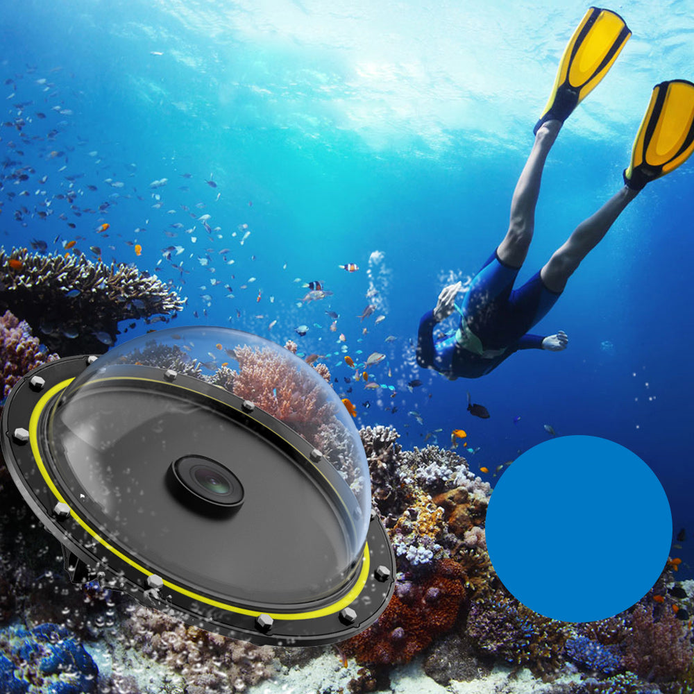 Dome Port Underwater Diving Camera Lens Cover Housing Shell for DJI OSMO Action