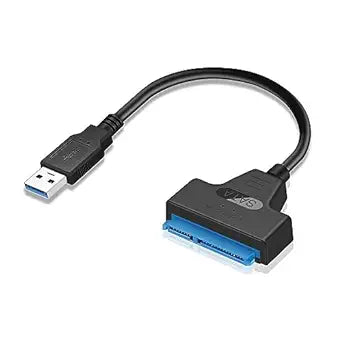 USB 3.0 to SATA Adapter Converter Cable 22Pin SATAIII to USB3.0 Adapters to 2.5