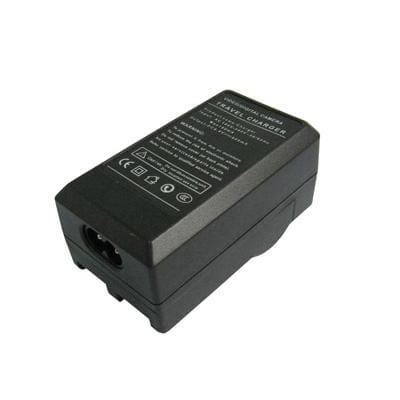 2 in 1 Digital Camera Battery Charger for CASIO CNP100 (Black)