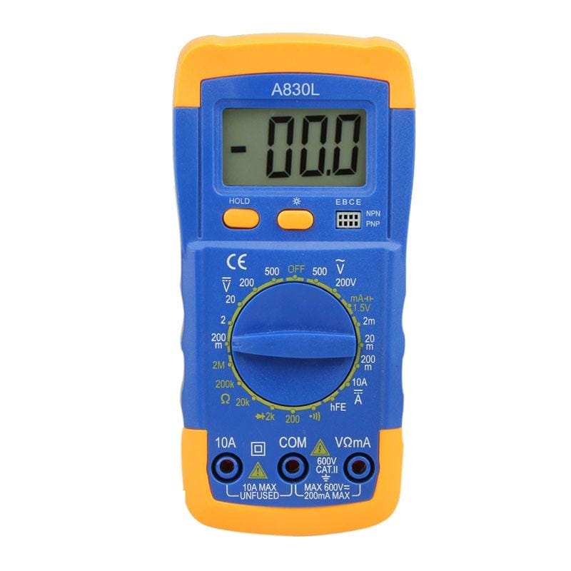 A830L Multifunction Tester LCD Screen Display Digital Multimeter (Style1)