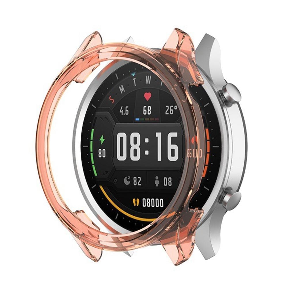 TPU Protective Case for Xiaomi Watch Color (Transparent Black)