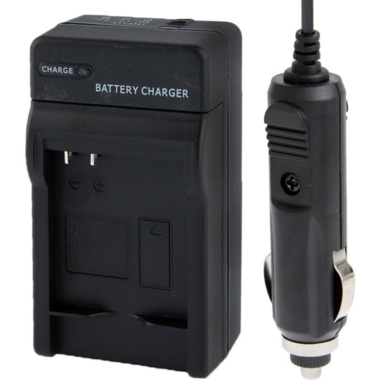 Digital Camera Battery Car Charger for Canon NB-4L / NB-6L / NB-8L (Black)