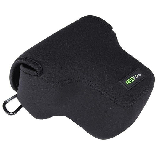 NEOpine Neoprene Shockproof Soft Case Bag with Hook for Panasonic GX8 (Black)