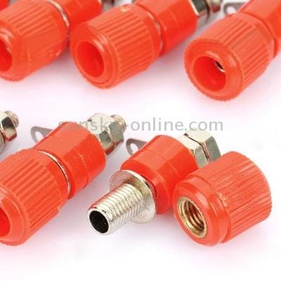 DIY Binding Post Terminals, Red (Black)