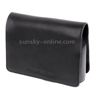 Leather Camera Case Bag for CASIO ZR1000 (White)