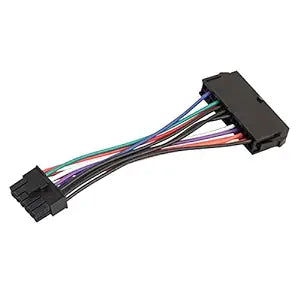 UNIQKART ATX 24 Pin Female to 12 Pin Male Converter Power Supply Cable Cord for Acer Computer