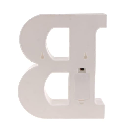 Generic Creative LED Alphabet Light Marquee Letter Light Alphabet Light Up Sign B