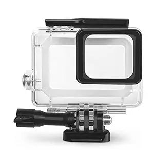 UNIQKART Underwater Housing Waterproof Case Diving Protective Shell Accessories Replacement Cover with Bracket for GoPro Hero7 Black, Hero 6, Hero 5 Action Camera