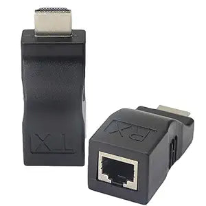 UNIQKART HDMI to RJ45 Converter,HDMI to RJ45 Network Cable Extender