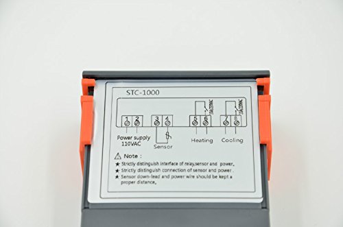 Generic All-Purpose Temperature Controller+ Sensor 2 Relay Output Thermostat Stc-1000 24V