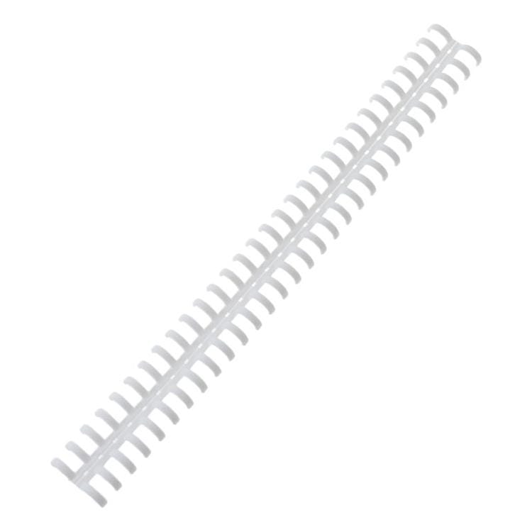2 PCS  Desk Calendar Loose-leaf Open Binding Ring A4 Plastic 34-hole Loose-leaf  Double Coil (10mm Black and White)