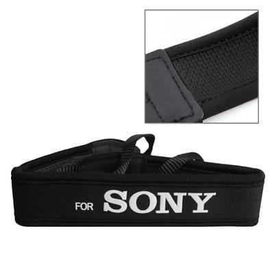Sturdy SBR Digital Camera Strap for Sony (Black)