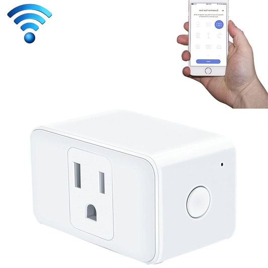 Meross MSS110 WiFi Remote Control Smart Power Socket Works with Amazon Alexa & Google Assistant, AC 100-125V, US Plug (White)