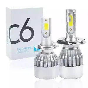 C6 LED Headlight Aftermarket bulbs for car H4/H7/H8/H9/H11/H13/9004/9005/9006/9007/9012 (H8/H9/H11)