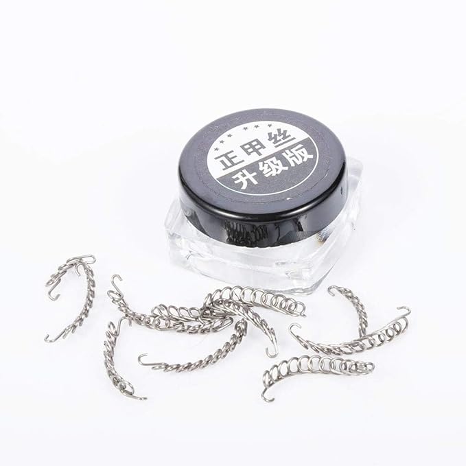 Generic 12 Pcs Fashion Ingrown Toe Nail Correction Pedicure Wire Fixer Paronychia Recover Tool Home Practical