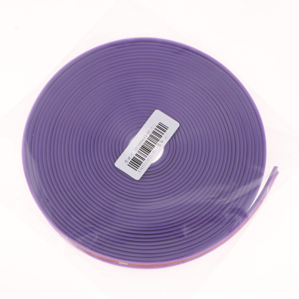 26Ft/8M New Car Wheel Hub Rim Protector Sticker Tire Guard Strip Purple