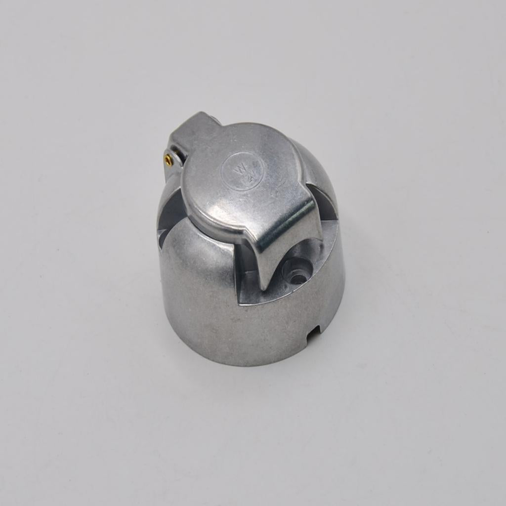 12V 7 Pin Round Trailer Towing Car Plug Socket Wiring Connector Adapter