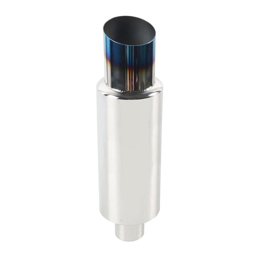 2 Inlet 3" Outlet Muffler 14.8" Length Components Exhaust Systems"