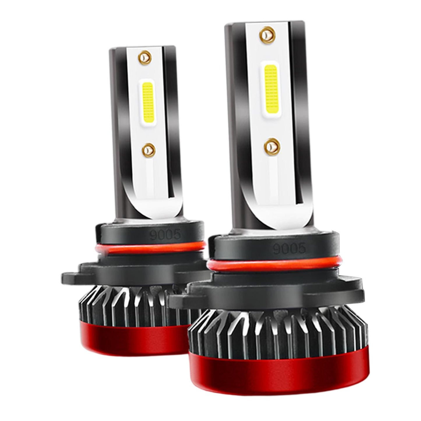 2 Pieces Car LED Headlight Bulbs Kit Fog Light Bulb Accessories  9005 HB3