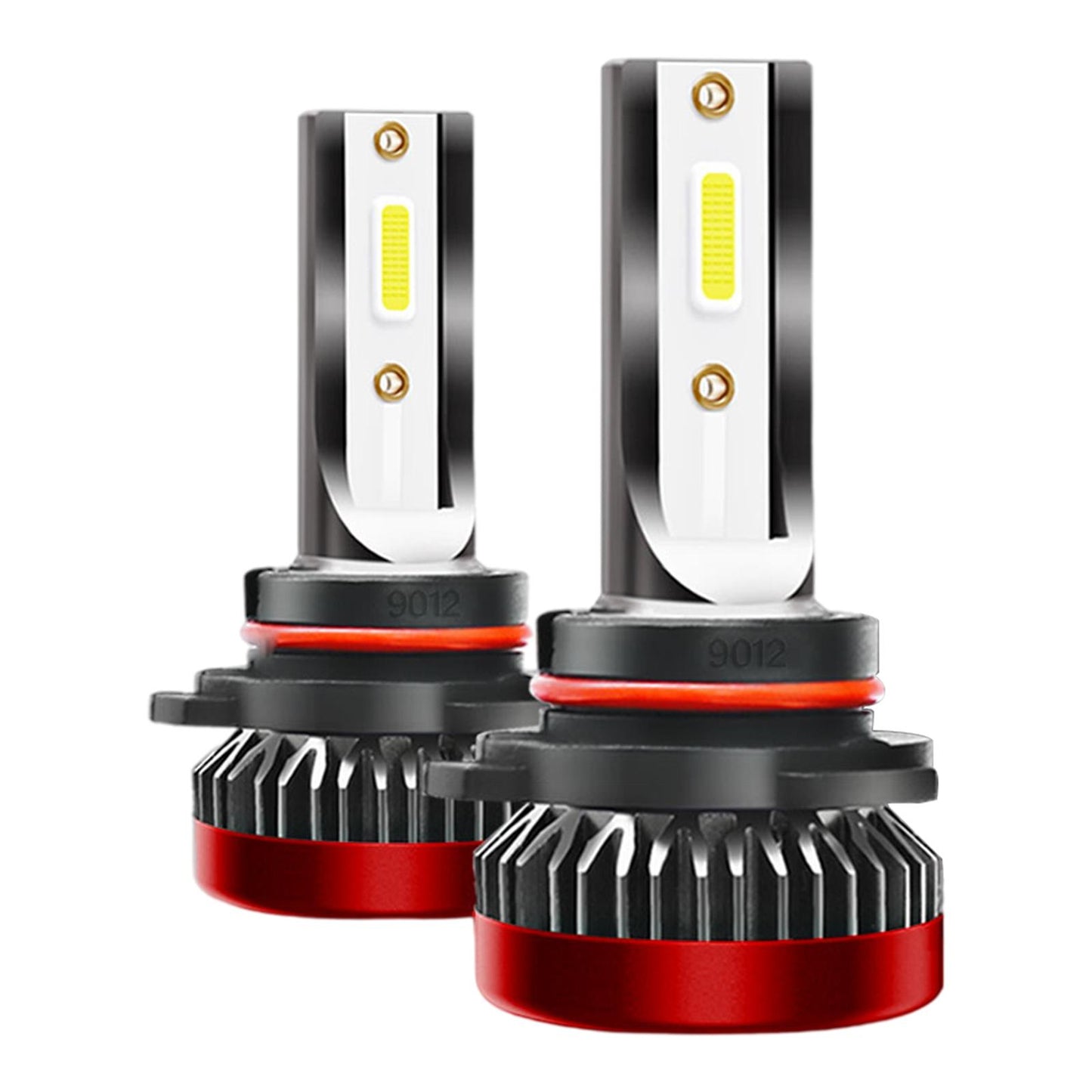 2 Pieces Car LED Headlight Bulbs Kit Fog Light Bulb Accessories  9012 HIR2