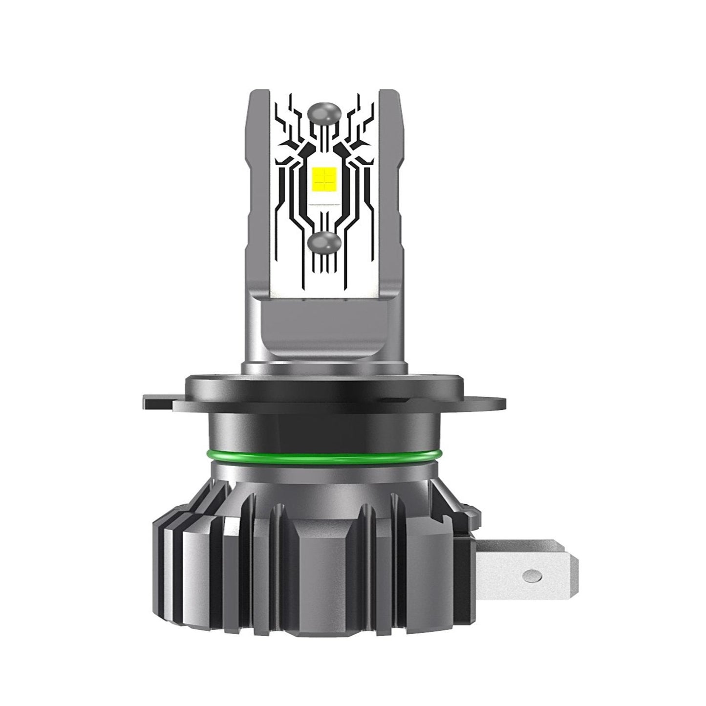 2 Pieces LED Car Headlight Bulb LED Headlight Conversion Kit 6500K Part H7