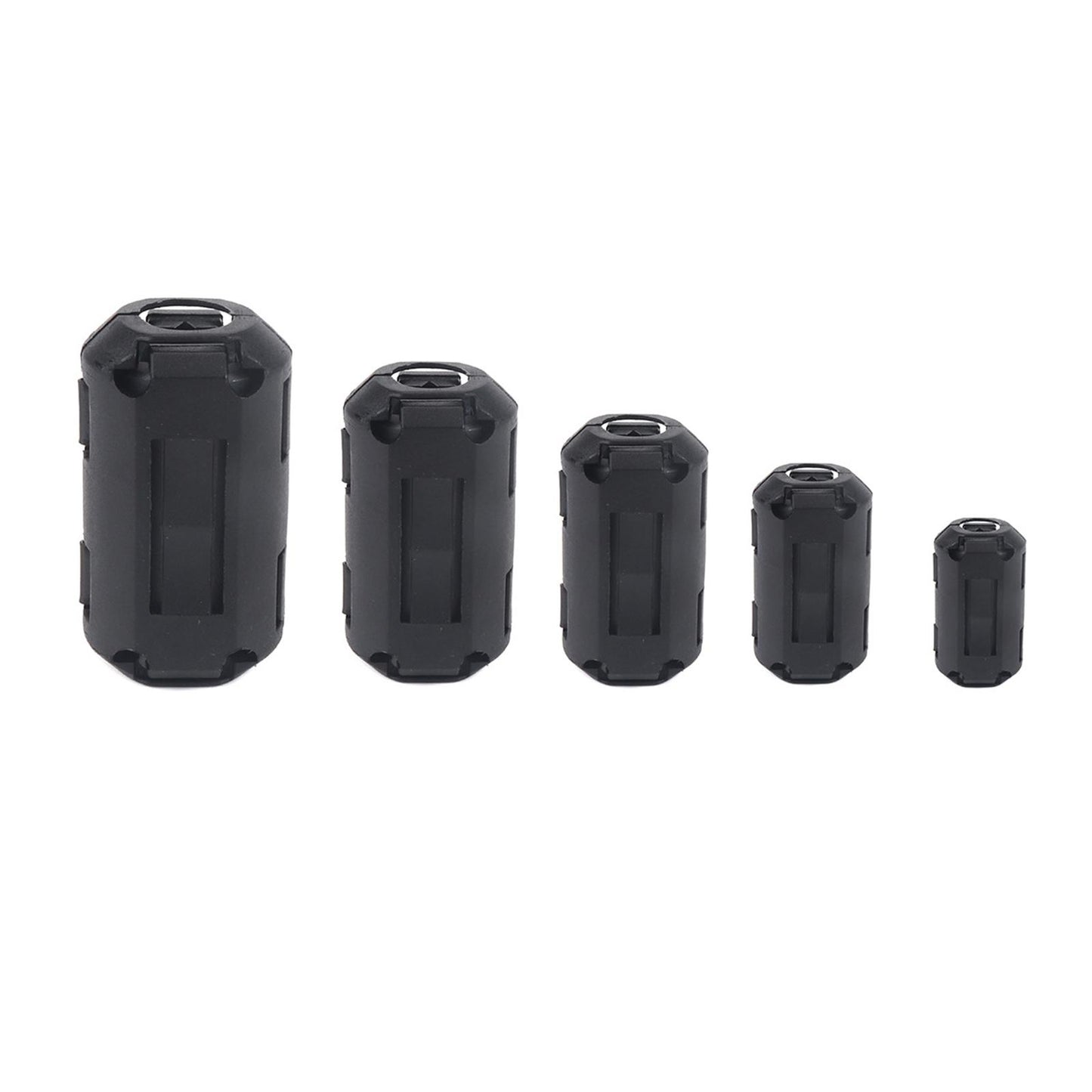 25 x Clip On Clamp Ferrite Core Ring Kit Cable Clip for Car DVR 3.5 5 7 9 mm