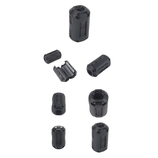 10Pcs Coil Clips 3.5mm Mouse Cable Electronics HDMI DVI VGA Cable