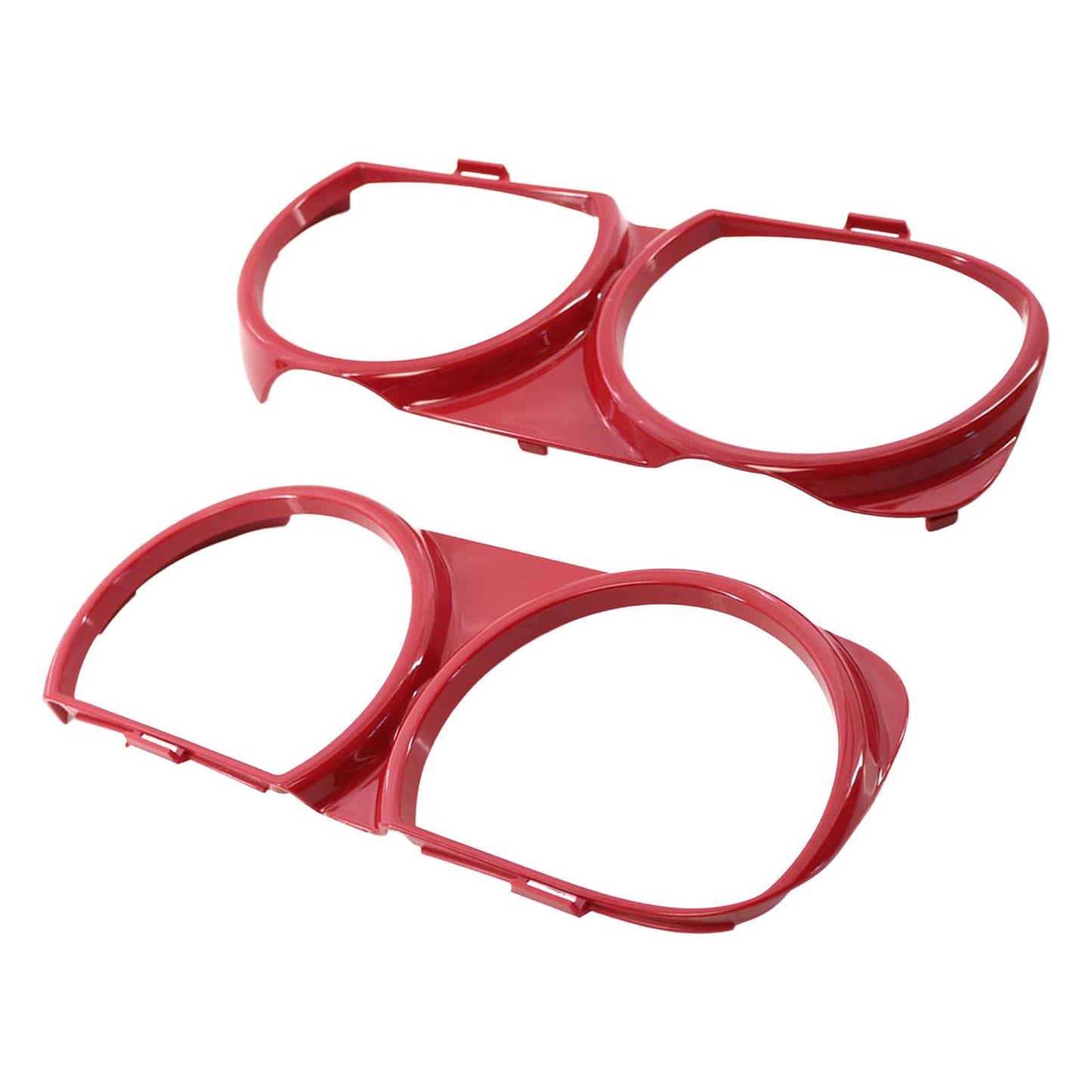 2 Pieces Headlight Bezel Set 68259055Ab Fits for Challenger Srt Demon