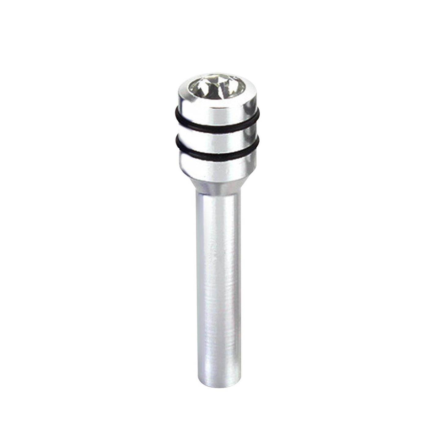 2Pcs Car Interior Door Lock Knob Pull Pins 49mm Door Lock Knobs  Silver