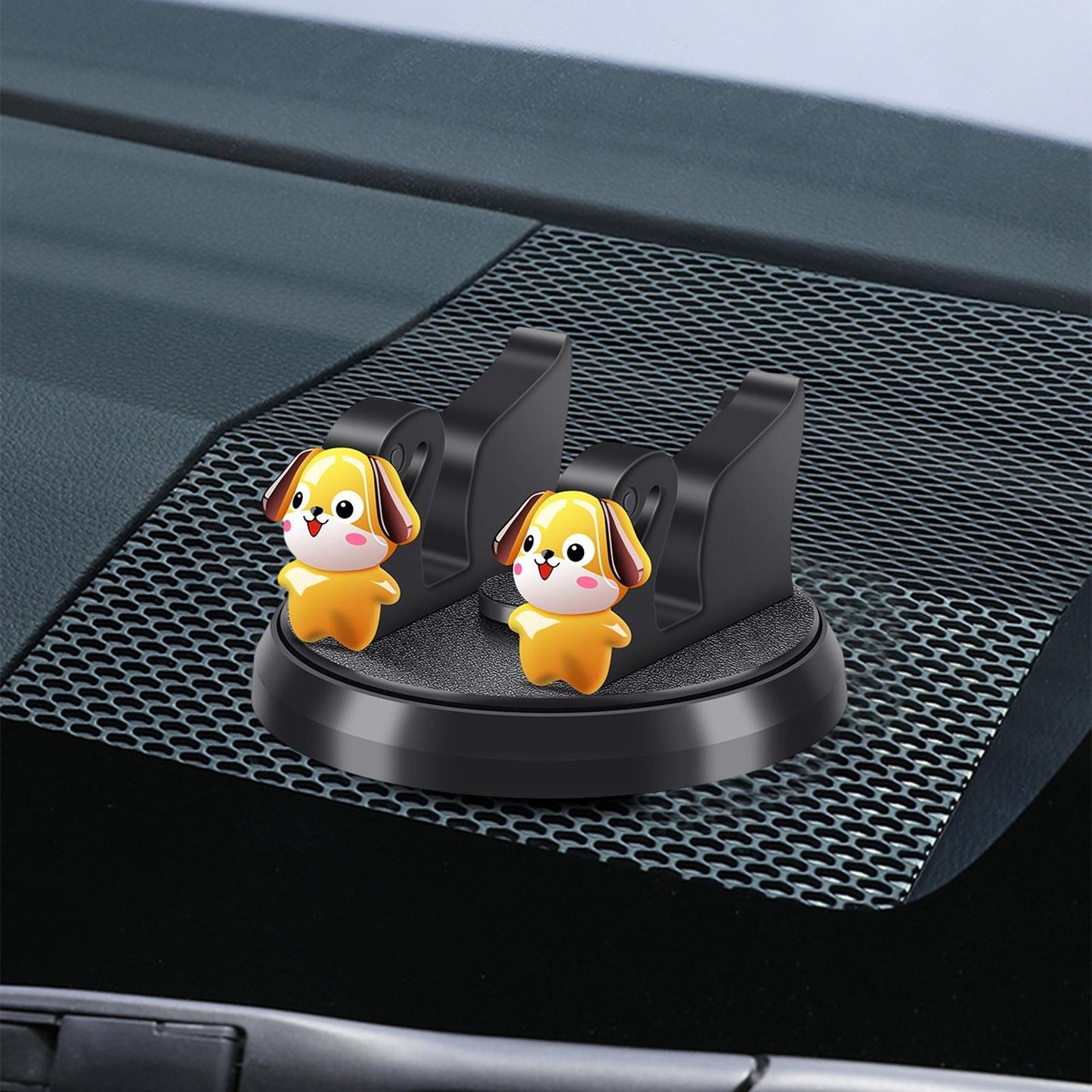 2 in 1 Temporary Parking Card Number Plate Car Phone Holder for Parking Style B