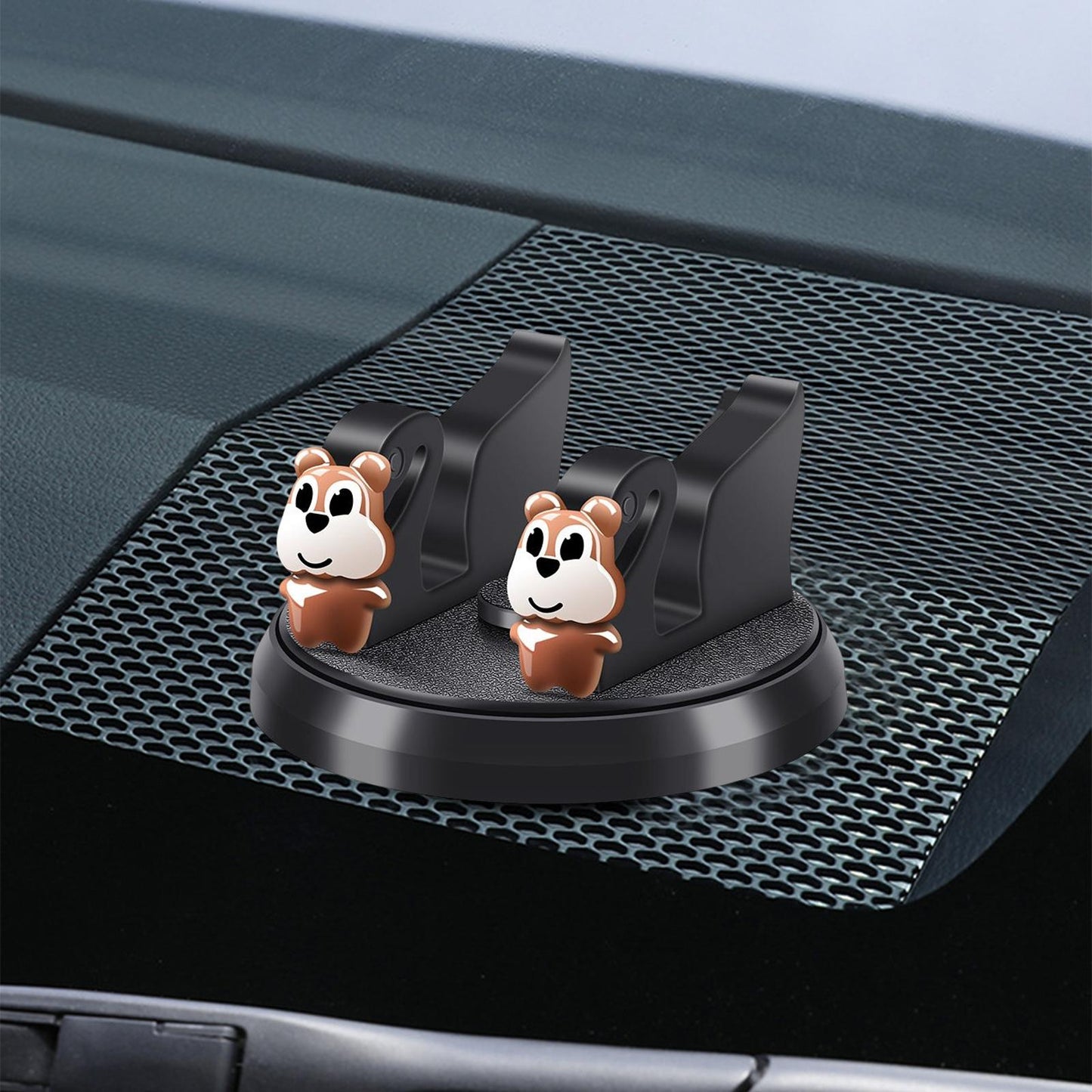 2 in 1 Temporary Parking Card Number Plate Car Phone Holder for Parking Style C