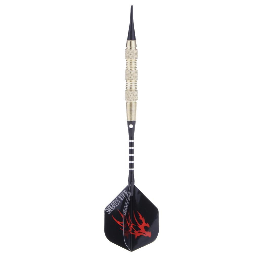 12 Pieces Professional Safety Soft Tip Darts for Electronic Dartboard Red