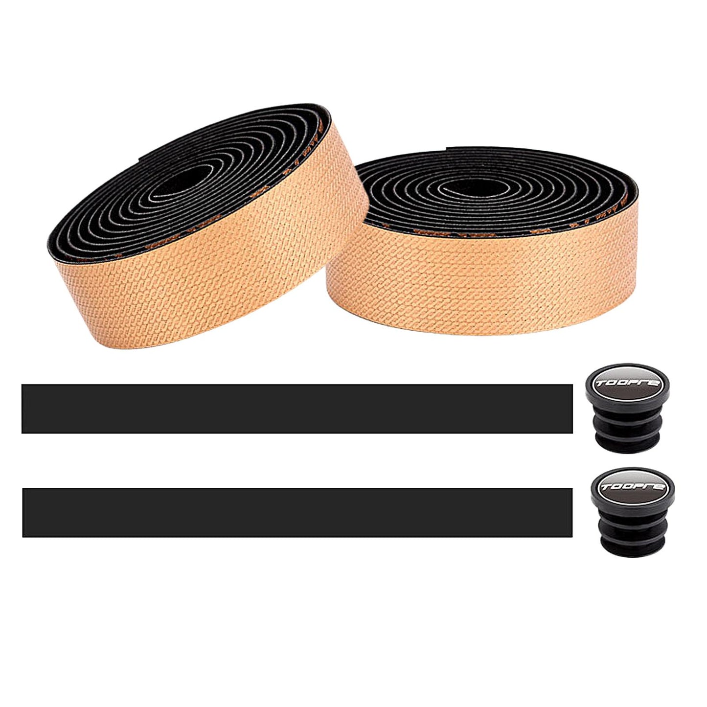 2PACK Road Bike Handlebar Tape Bicycle Drop Bar Wrap Outdoor Sports Non slip Gold