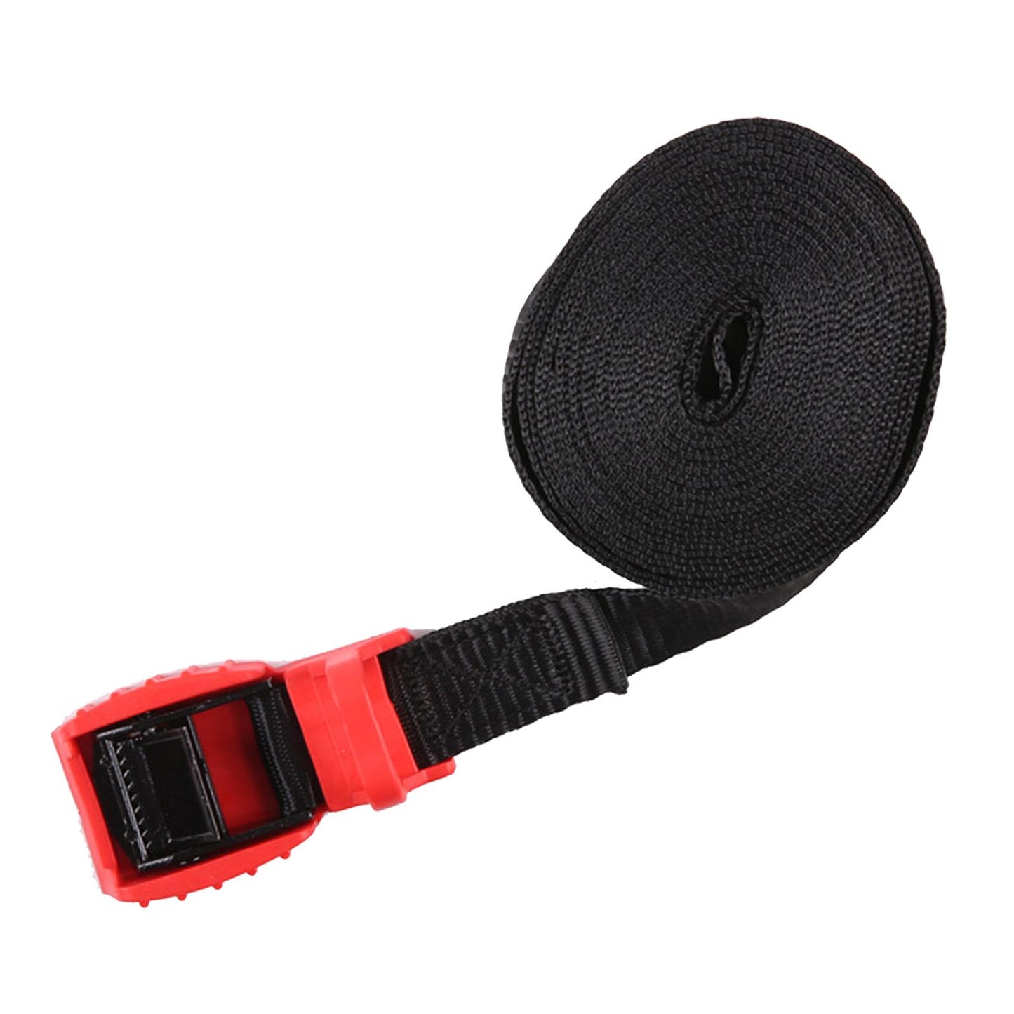 25mm Wide Tie Down Straps Bungee Cord Tow Rope Kayak Motorcycle Outdoor 6m