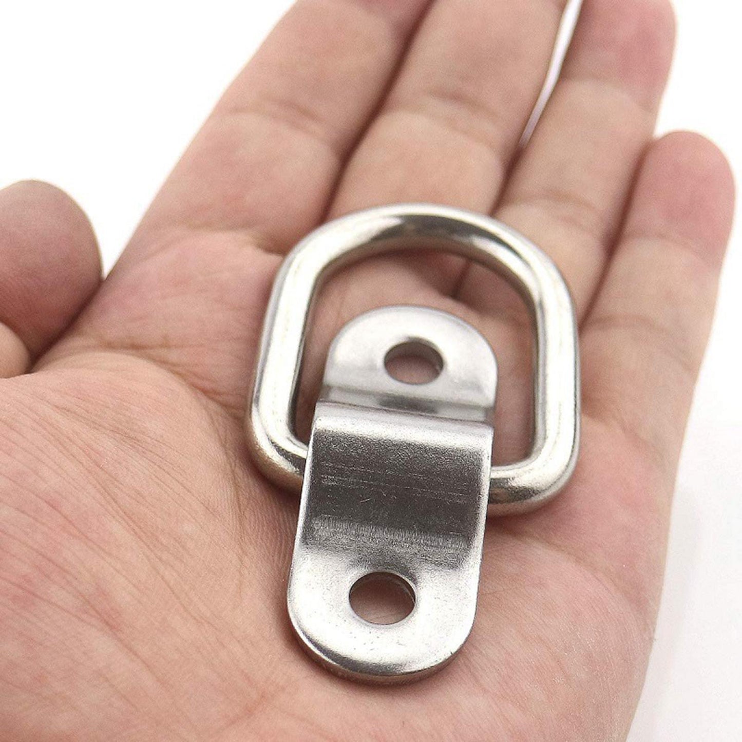 10x D Rings Lashing Rings Floor Mount Trailer Anchors for Canoe Boats ATV
