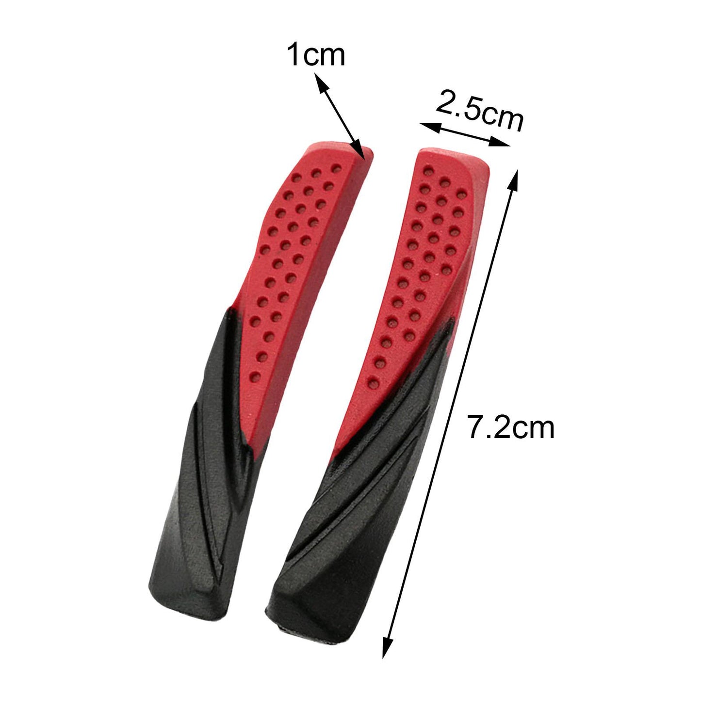 2Pcs V Brake Blocks Mountain Bike Bicycle Pads MTB Cycling Shoes Style B