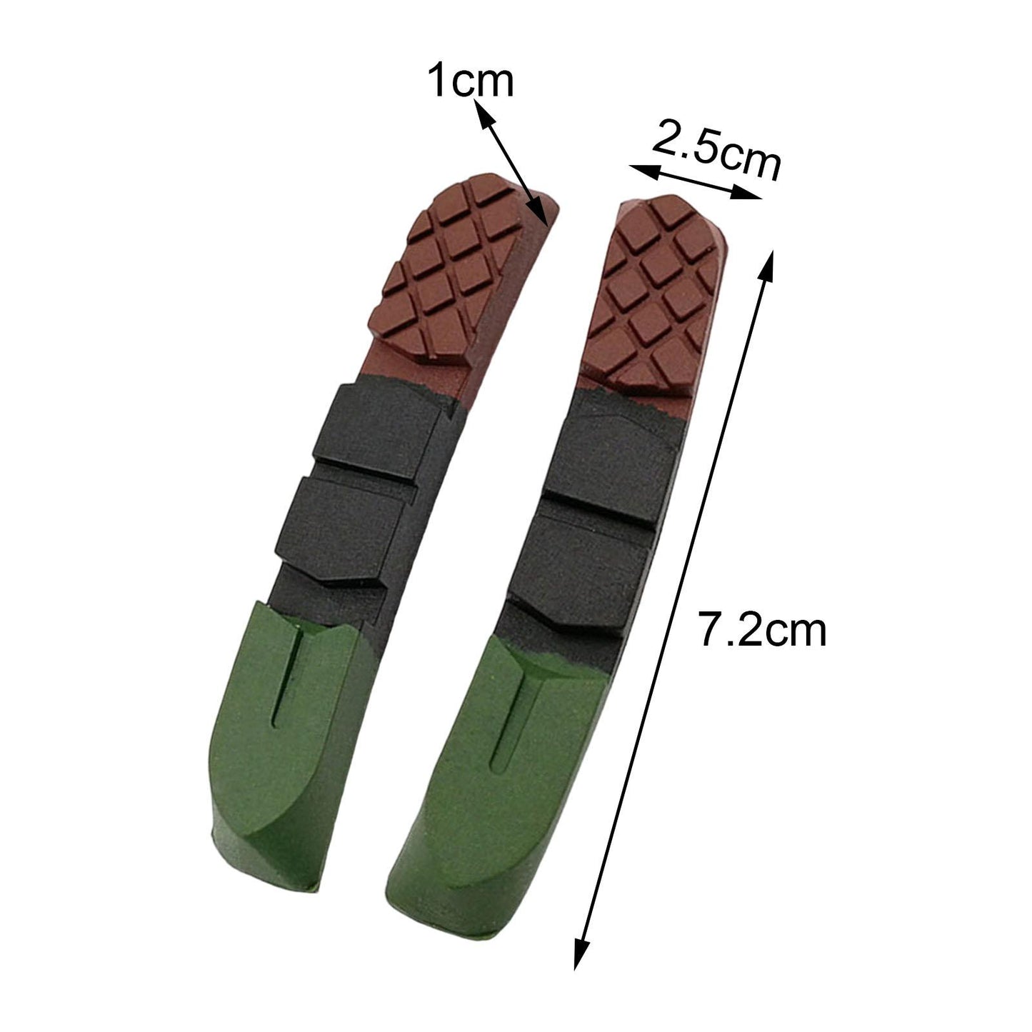2Pcs V Brake Blocks Mountain Bike Bicycle Pads MTB Cycling Shoes Style C