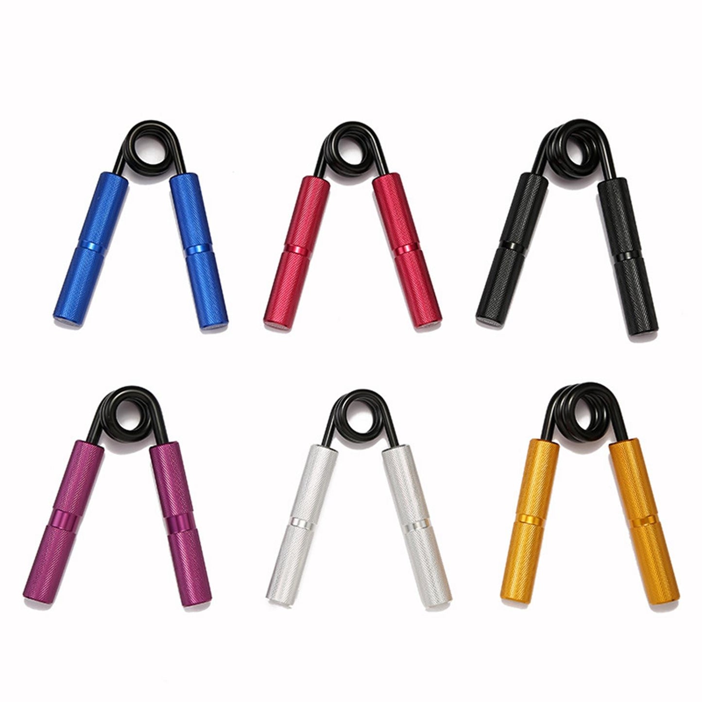 Muscle Strength Hand Wrist Hands Grip Strengthener - 100LBS (Silver)