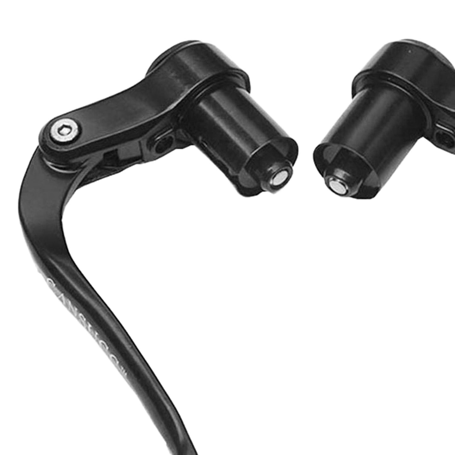 2 Pieces Bicycle Brake Levers Set Bar End Aero Bar Mountain Road Triathlon