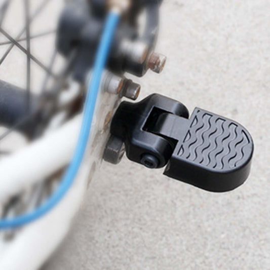 2 Pieces Bike Backseats Stands Rear Pedals for Motorcycle Cycling