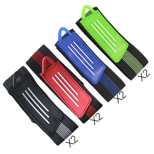 2Pcs Bicycle Ankle Leg Strap Outdoors Remove and Install Easily Bandage Black