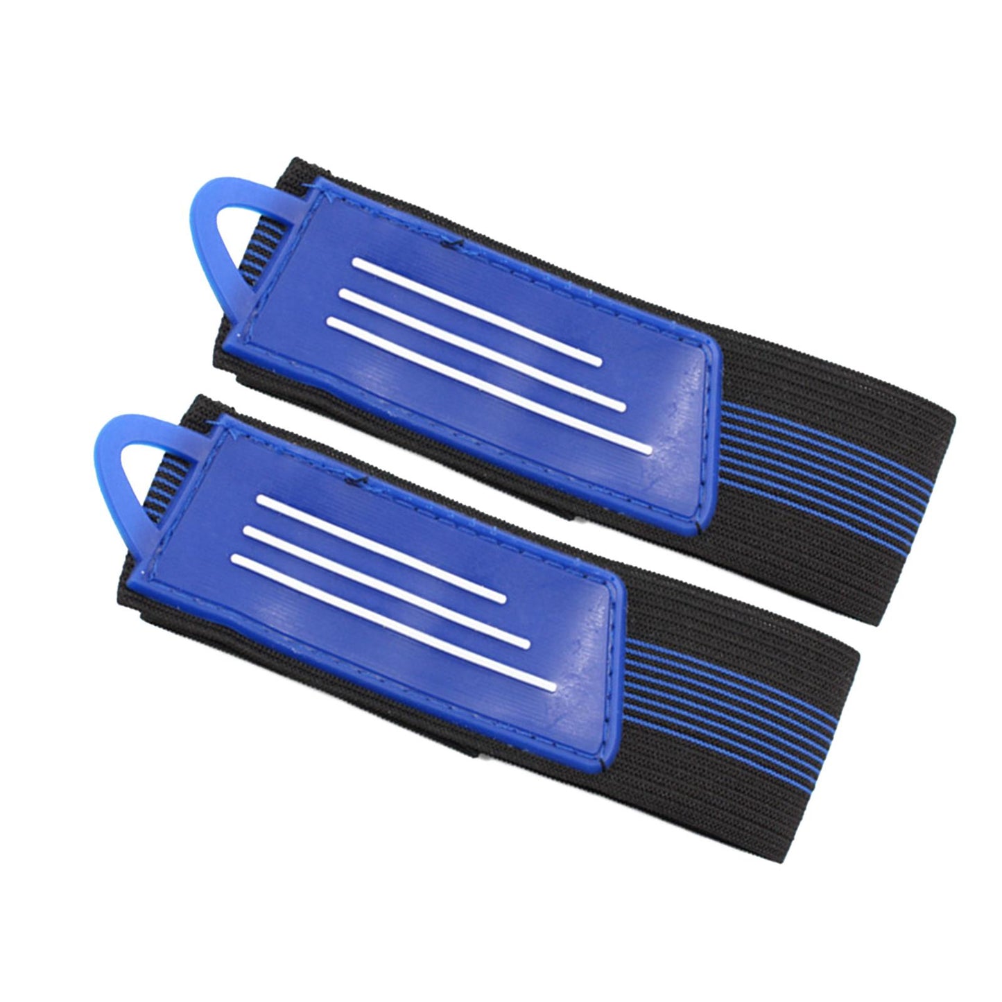 2Pcs Bicycle Ankle Leg Strap Outdoors Remove and Install Easily Bandage Blue