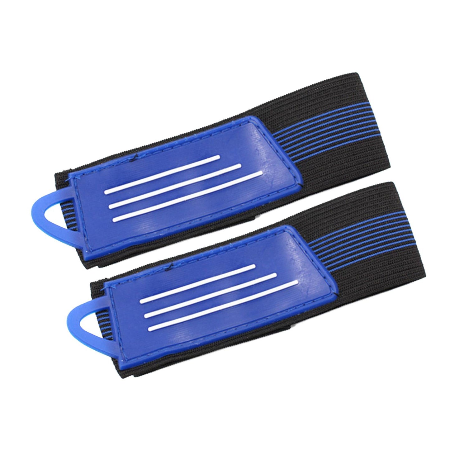2Pcs Bicycle Ankle Leg Strap Outdoors Remove and Install Easily Bandage Blue