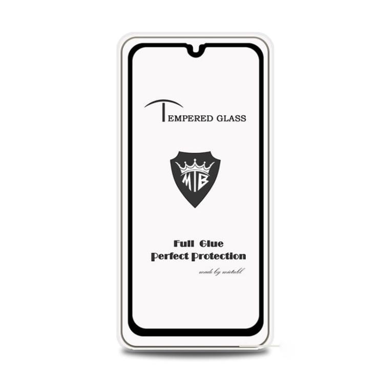 Buy MIETUBL Full Screen Full Glue Anti-fingerprint Tempered Glass Film for Galaxy A40 (Black)