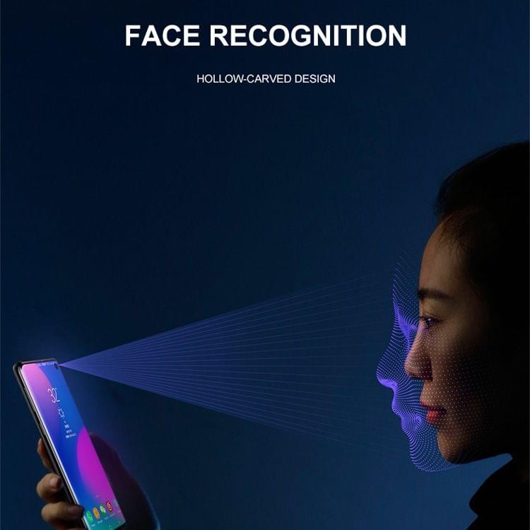 Buy mocolo 0.15mm Full Screen PET Screen Film for Galaxy S10, Support Fingerprint Unlock(Black)