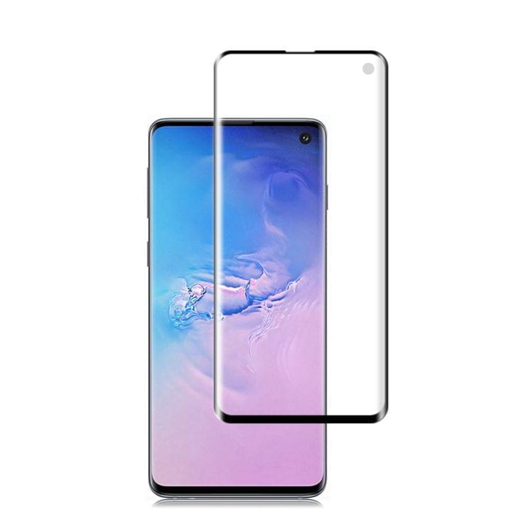 Buy mocolo 0.15mm Full Screen PET Screen Film for Galaxy S10, Support Fingerprint Unlock(Black)