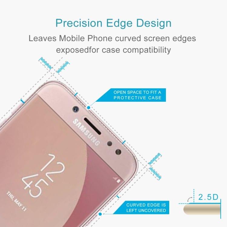 Buy 0.26mm 9H 2.5D Arc Edge Tempered Glass Film for Galaxy J7 Pro / J730