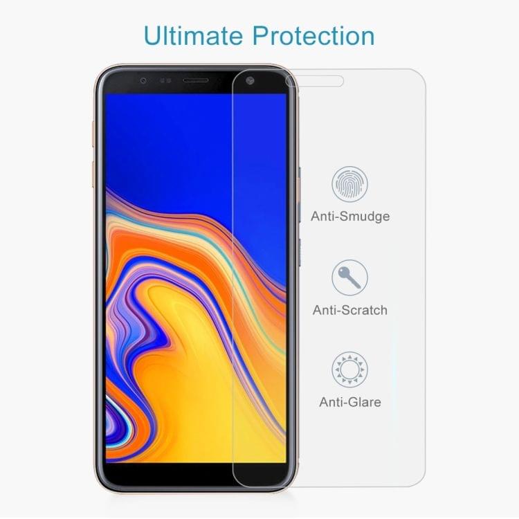 Buy 10 PCS 0.26mm 9H Surface Hardness 2.5D Curved Edge Tempered Glass Film for Galaxy J4+ / J6+