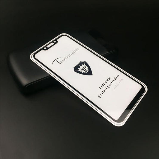 Buy MIETUBL Full Screen Full Glue Anti-fingerprint Tempered Glass Film for Huawei Mate 20 Lite(Black)